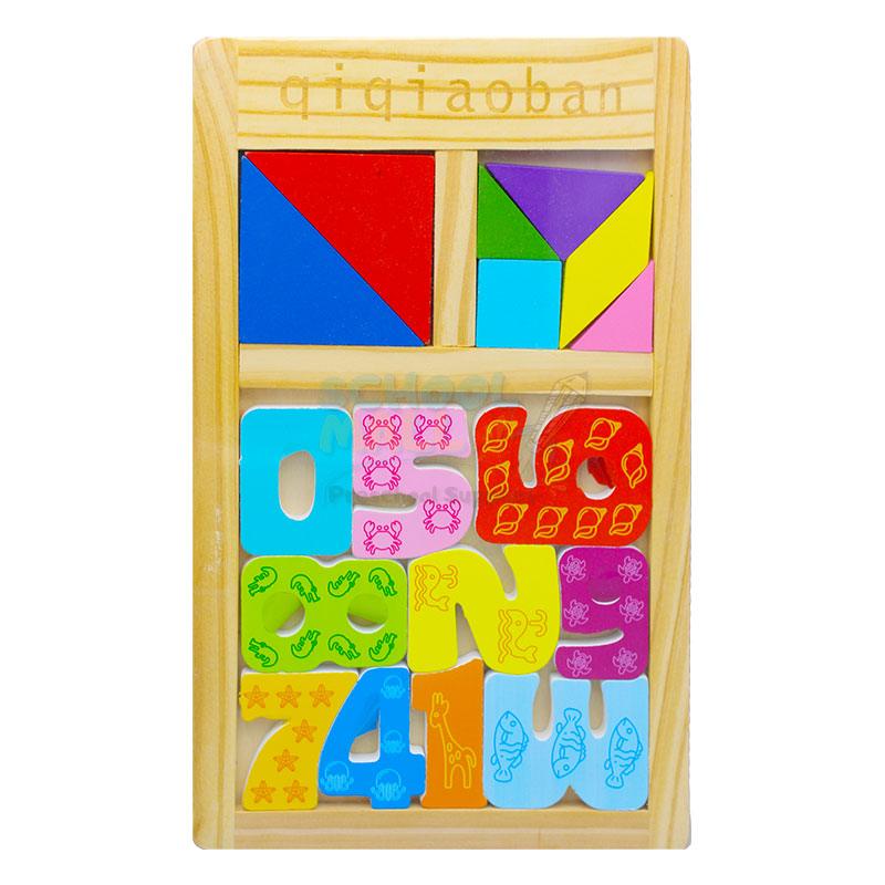 3D Tangram Board Puzzles Games