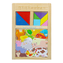 3D Tangram Board Puzzles Games