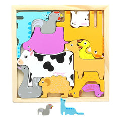 3D Wooden Jigsaw Puzzle Boards