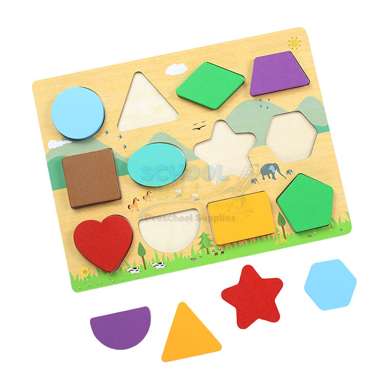 3D Wooden Puzzle Board
