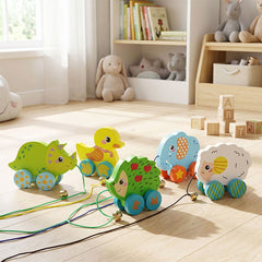 Wooden Animal Trailer