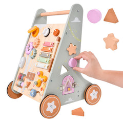Baby Wooden 13-in-1 Activity Walker