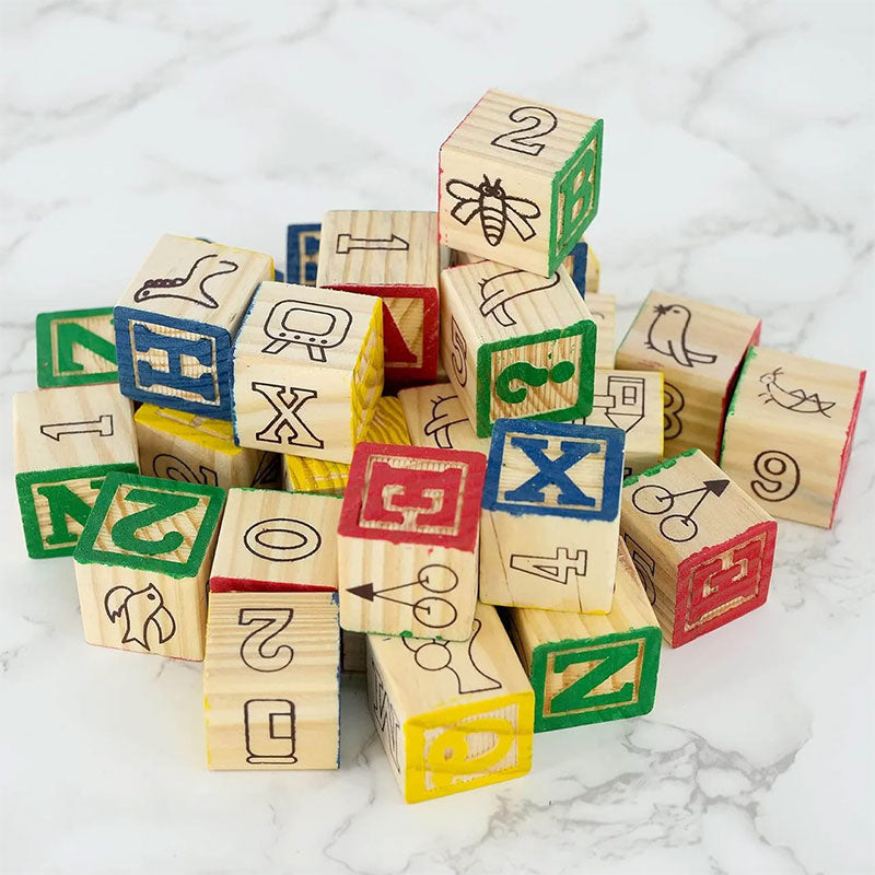 Alphabet-Number Blocks