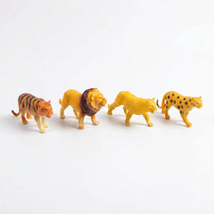 Mini Pack of 12 Safari Zoo Animals Kingdom