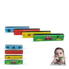 4 Pcs Magic Book with Harmonica & Projector
