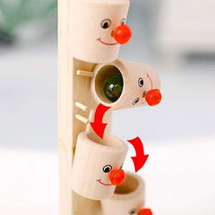 Clown Ball Game, Fun Toys, Wooden Toys