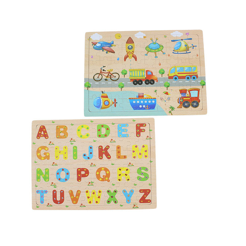 Wooden Educational Puzzle Board