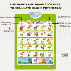 Alphabets Learning Wall Charts with Sound