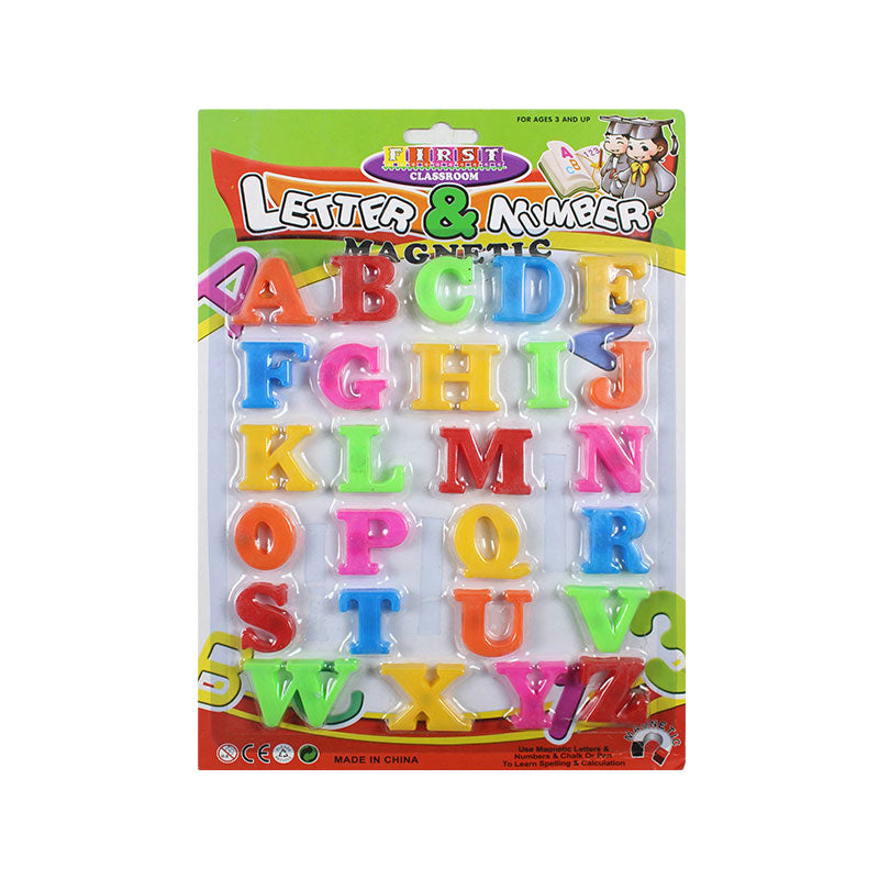 Magnetic Alphabets & Numbers
