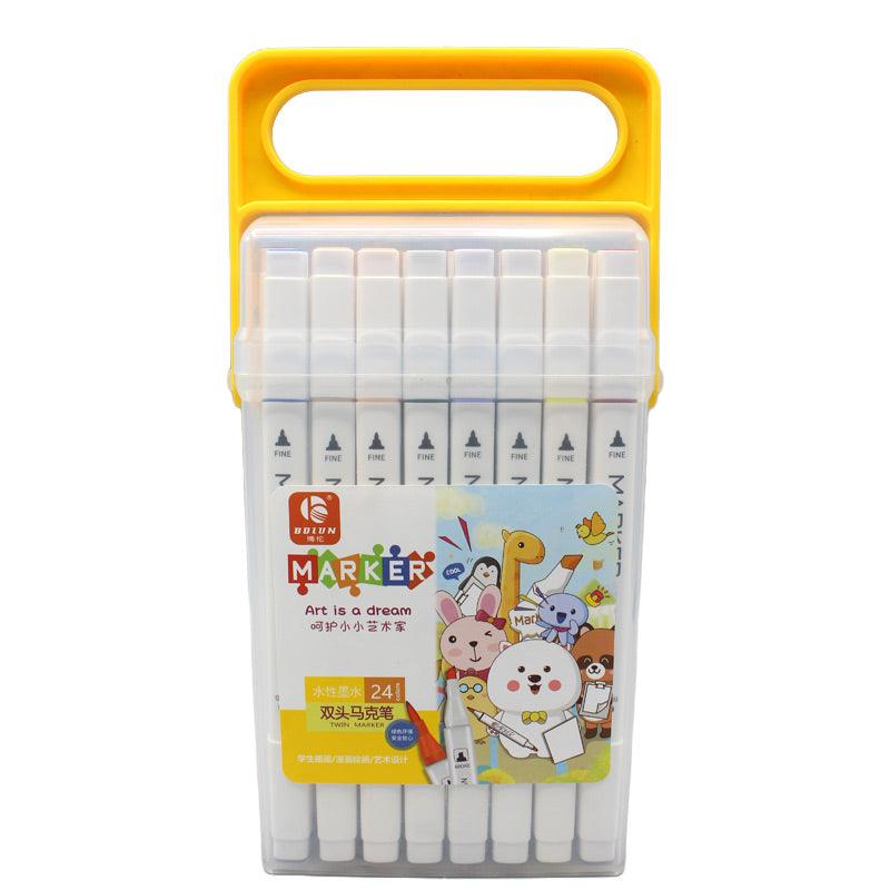 Two Color Side Marker Double Side Markers with Color Codes – School Mall - Educational Toys ...