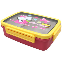 2 Compartments Stainless Steel  Lunch Box