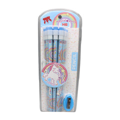 12 Pcs Unicorn Pencil set with Sharpener