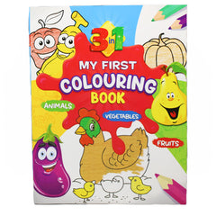 3in1 Coloring Book