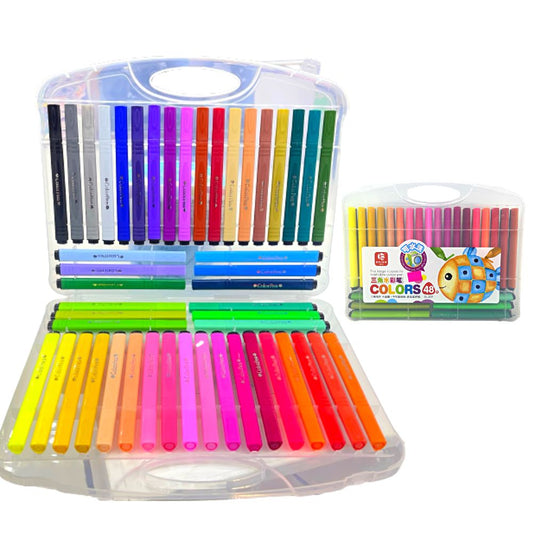 48PCs Washable Watercolor Pen Set