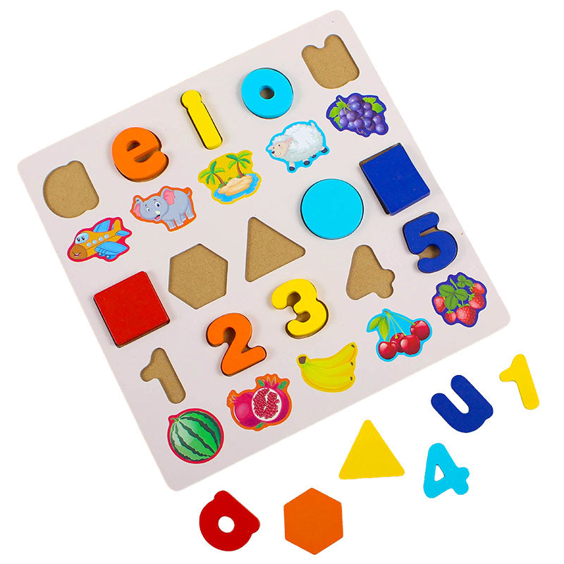 Wooden Puzzle Board