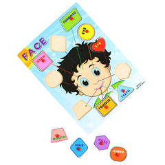 Wooden Peg Puzzle Board