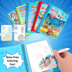 Pair of 2 Magic Water Book