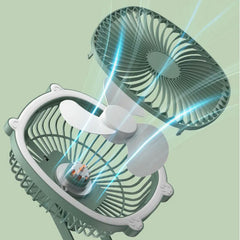 Portable Air Fan with Led Light