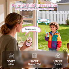 Video Walkie Talkie 2 Pcs For Kids – (Rechargeable)
