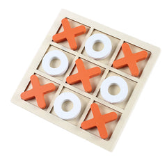 3D Wooden Tic Tac Toe Board Game