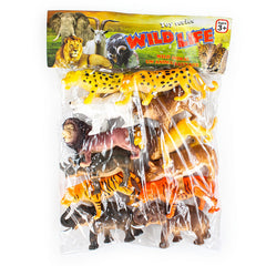 12 Pcs Wild Animal Large Figures For Kids