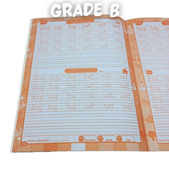 English Handwriting Practice Book Series A, B & C