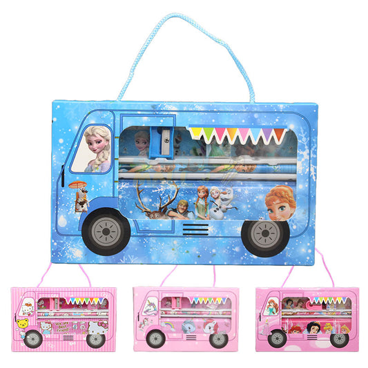 5 in 1 Stationery Set for Girls