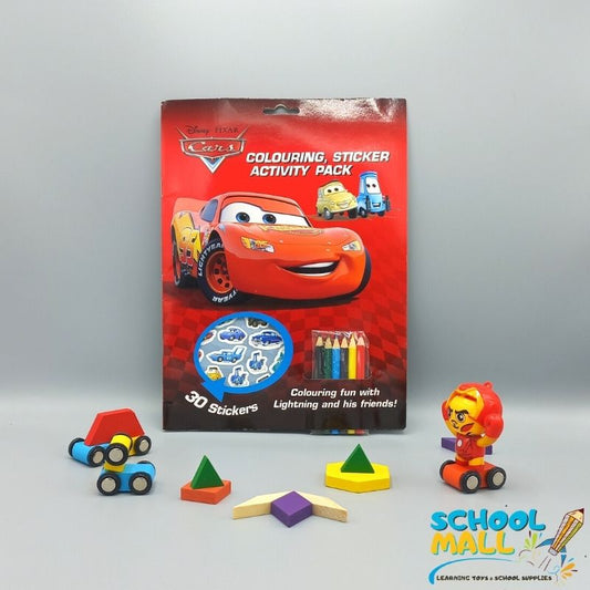 Disney Cars Colouring, Sticker and Activity Pack