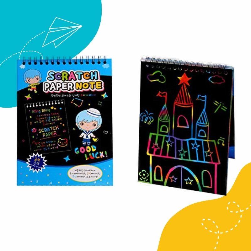 Scratch Paper Notebook Set of 2 – School Mall - Educational Toys ...