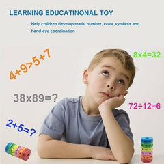 Magnetic Math Equation Cylinder Toy