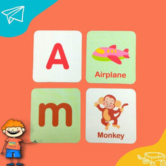 Cognition Flashcard Puzzle Capital & Small Alphabets