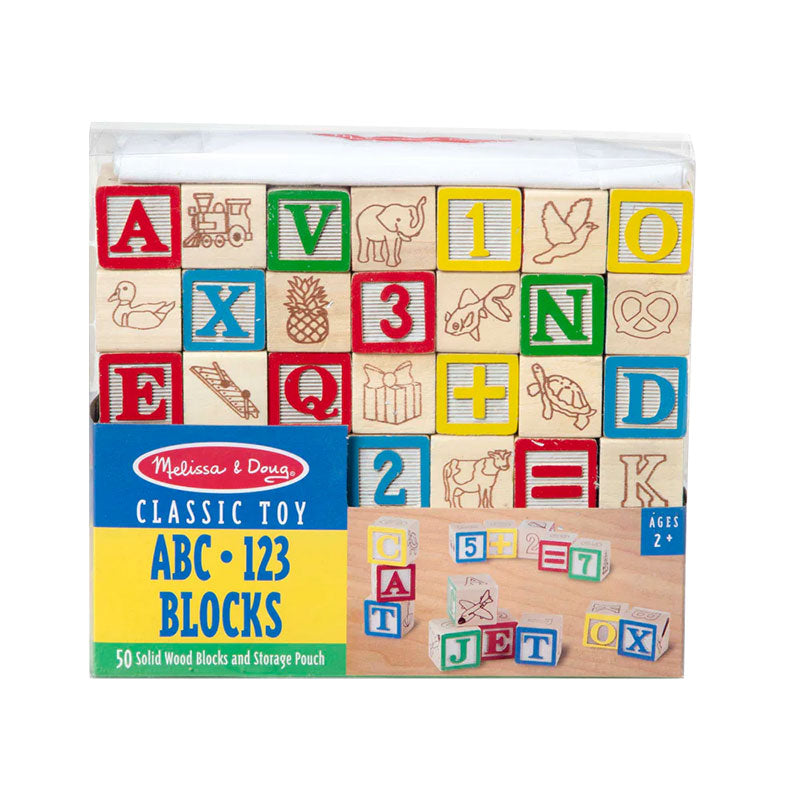 Alphabet-Number Blocks