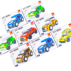 DIY Puzzle Blocks City Series Cars Collection