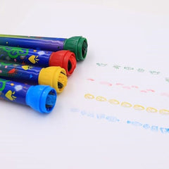 6 Colors Roller Stamper Markers
