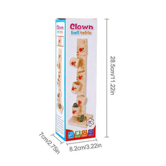 Clown Ball Game, Fun Toys, Wooden Toys