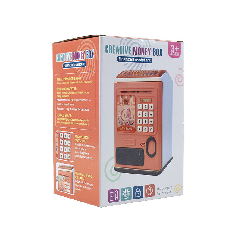 Children's ATM Fingerprint Money Box – School Mall - Educational Toys ...