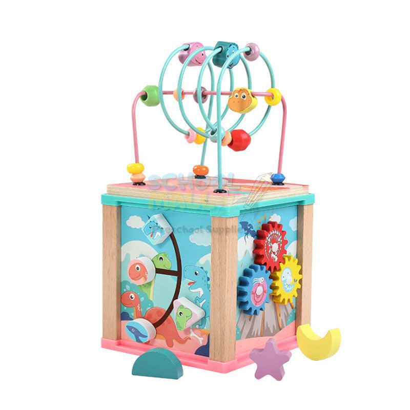 6 in 1 Four Side wire Binding Bead Toy 1563 – School Mall - Educational ...