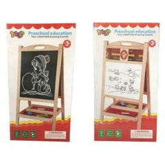 Two Sided Magnetic Wooden Board - Preschool Education WD-812