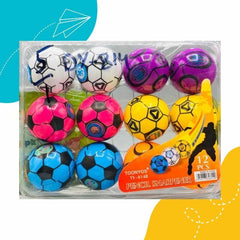 Football 12 Pcs Sharpener Set