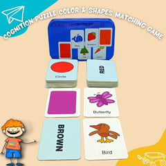 Cognition Puzzle Color & Shapes Matching Game