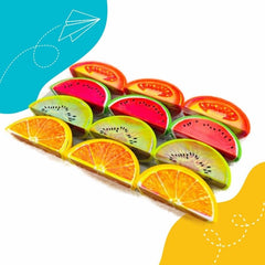 Fruit Shape 12 Pcs Sharpener Set