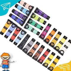 24 pcs Acrylic Paint Set