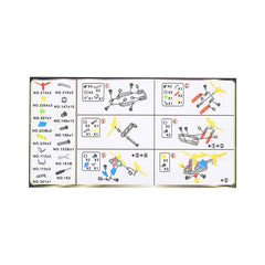 STEM Metal Assembled Toy Aircraft Small