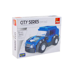 DIY Puzzle Blocks City Series Cars Collection
