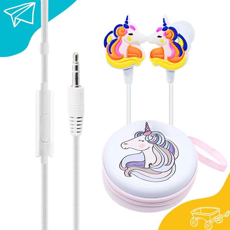 Unicorn Tuk Earphones with Case T-199