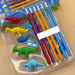 Dinosaur Pencil and Eraser Set - GP8013