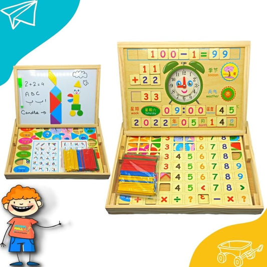 Magnetic Puzzle Arithmetic Learning Box