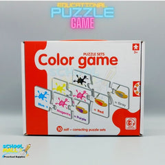 Color Game Puzzle Flash Cards -  Montessori