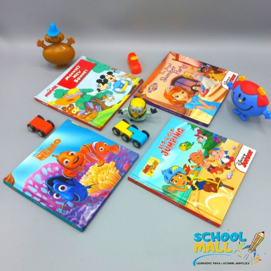 Disney Story Books - 4 Books Pack