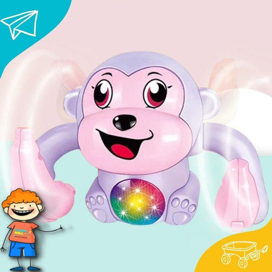 Tumbling Monkey Touch Sensing Toy